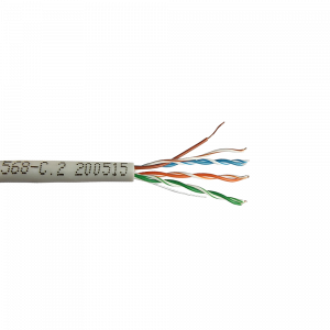 Кабель NewMax UTP, 2/4 пары, 25AWG, категории 5e, PVC